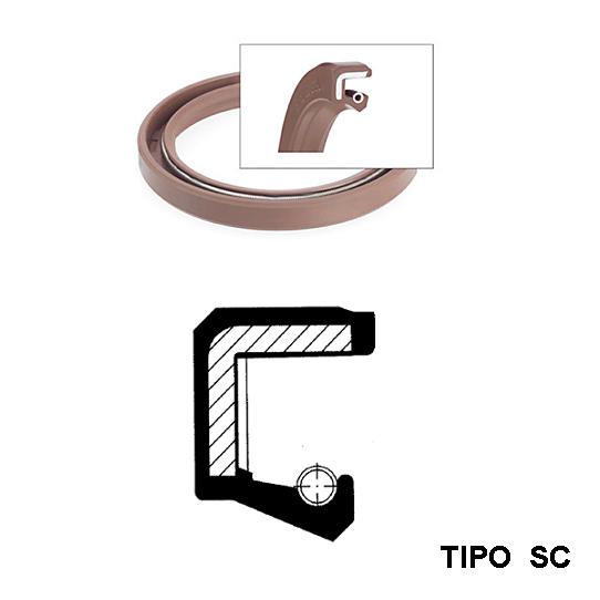 Paraolio NBR 22x40x10 - Doppio Labbro, Per Tenuta Olii E Anti Polvere - Foto 5